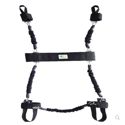 Taekwondo Boxing Basketball Leg Trainer with Resistance Bands