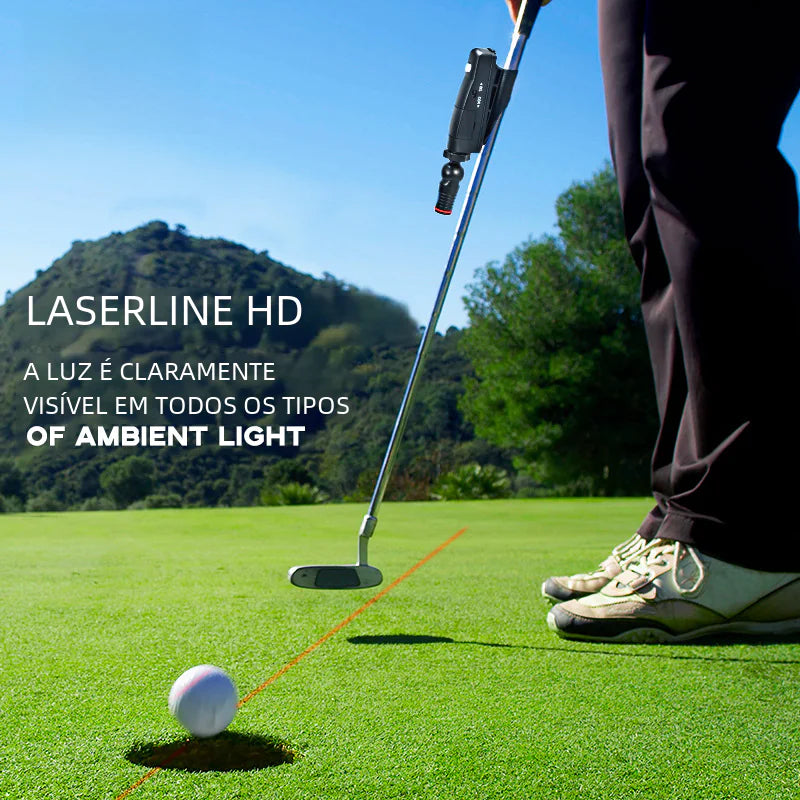 Golf Laser Putter Training Aid with Infrared Targeting