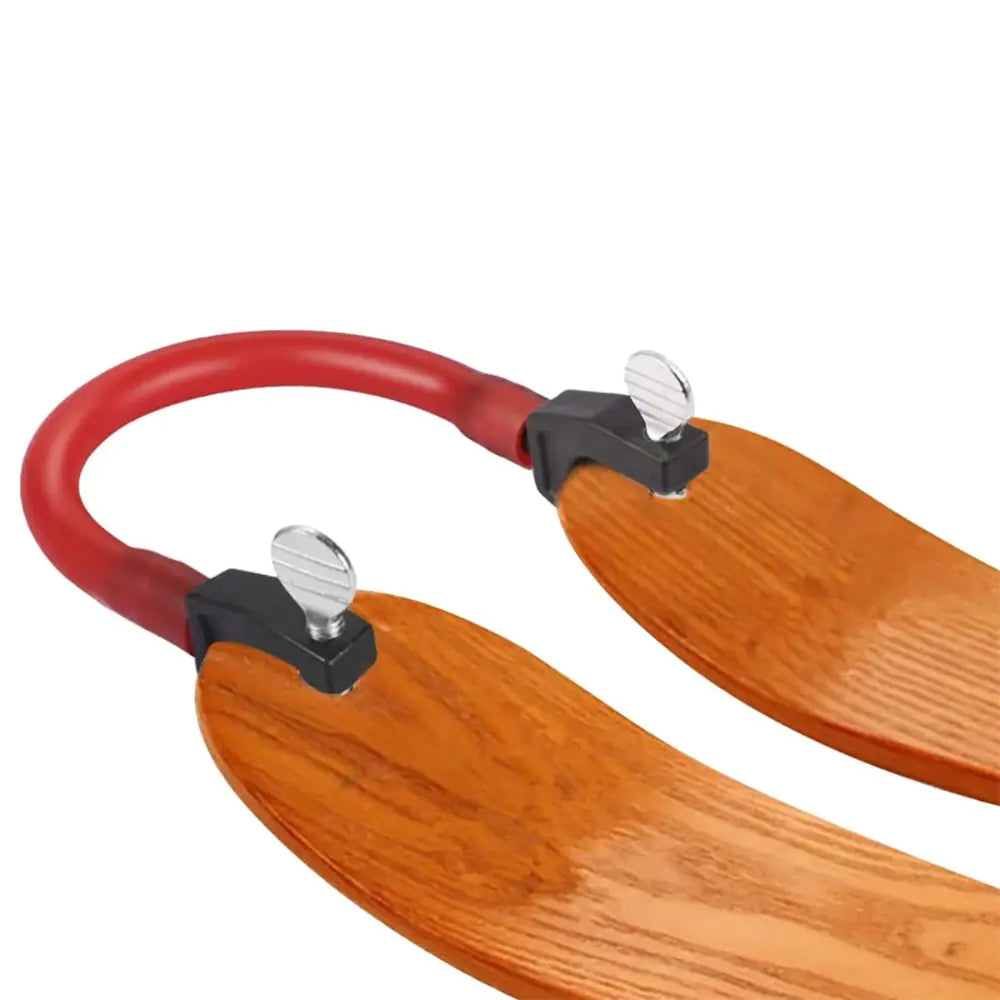 Ski Tip Connector for Beginners and Training Aid