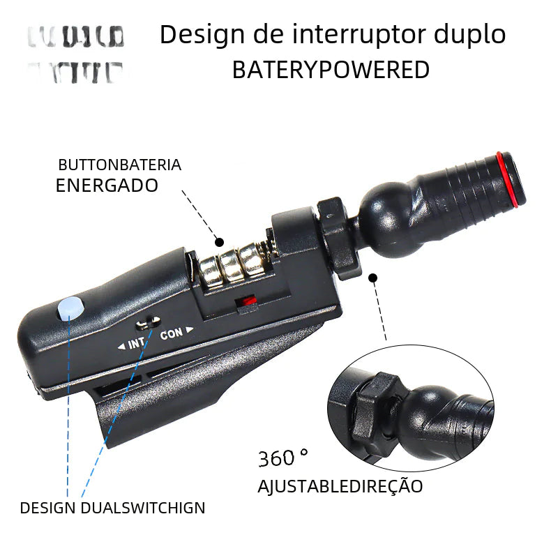 Golf Laser Putter Training Aid with Infrared Targeting