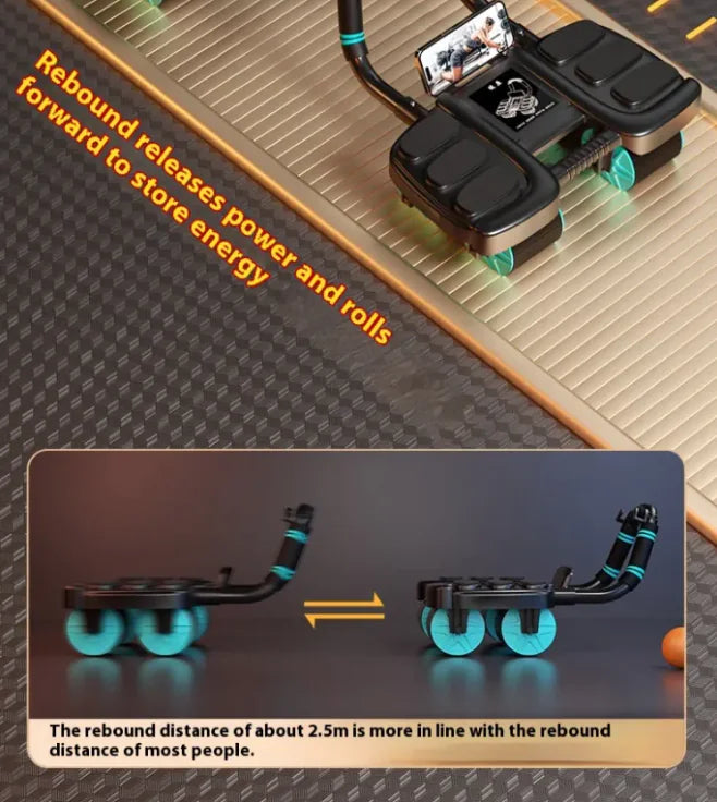 Multi-Wheel Fitness Ab Roller